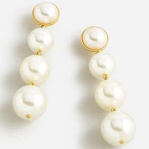 J. Crew Pearl Ball Drop earrings